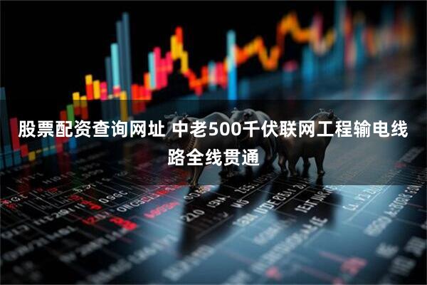 股票配资查询网址 中老500千伏联网工程输电线路全线贯通